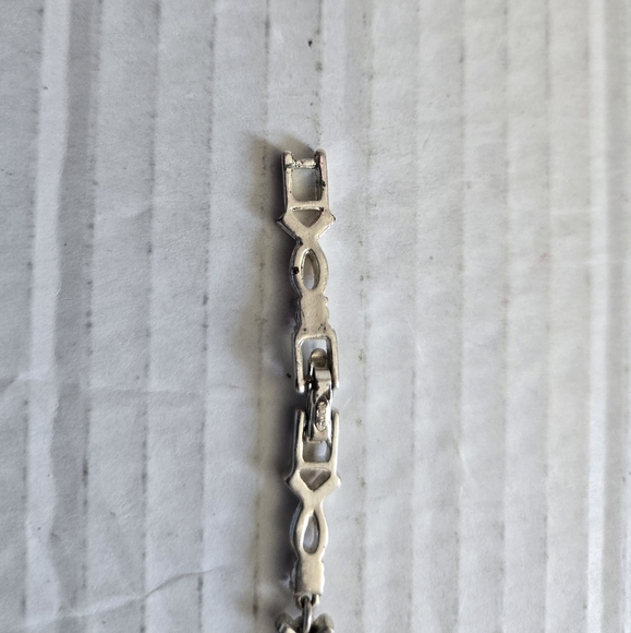 Avon Breast Cancer Crusade Tennis Bracelet Light Pink Rhinestone - Picture 7 of 10